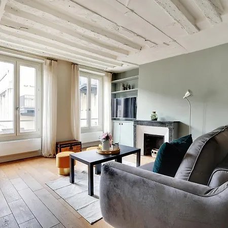 Chic -1br-4p- Marais - République Appartamento